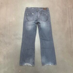 Y2K Converse One Star low bootcut jeans skater grunge vintage 34